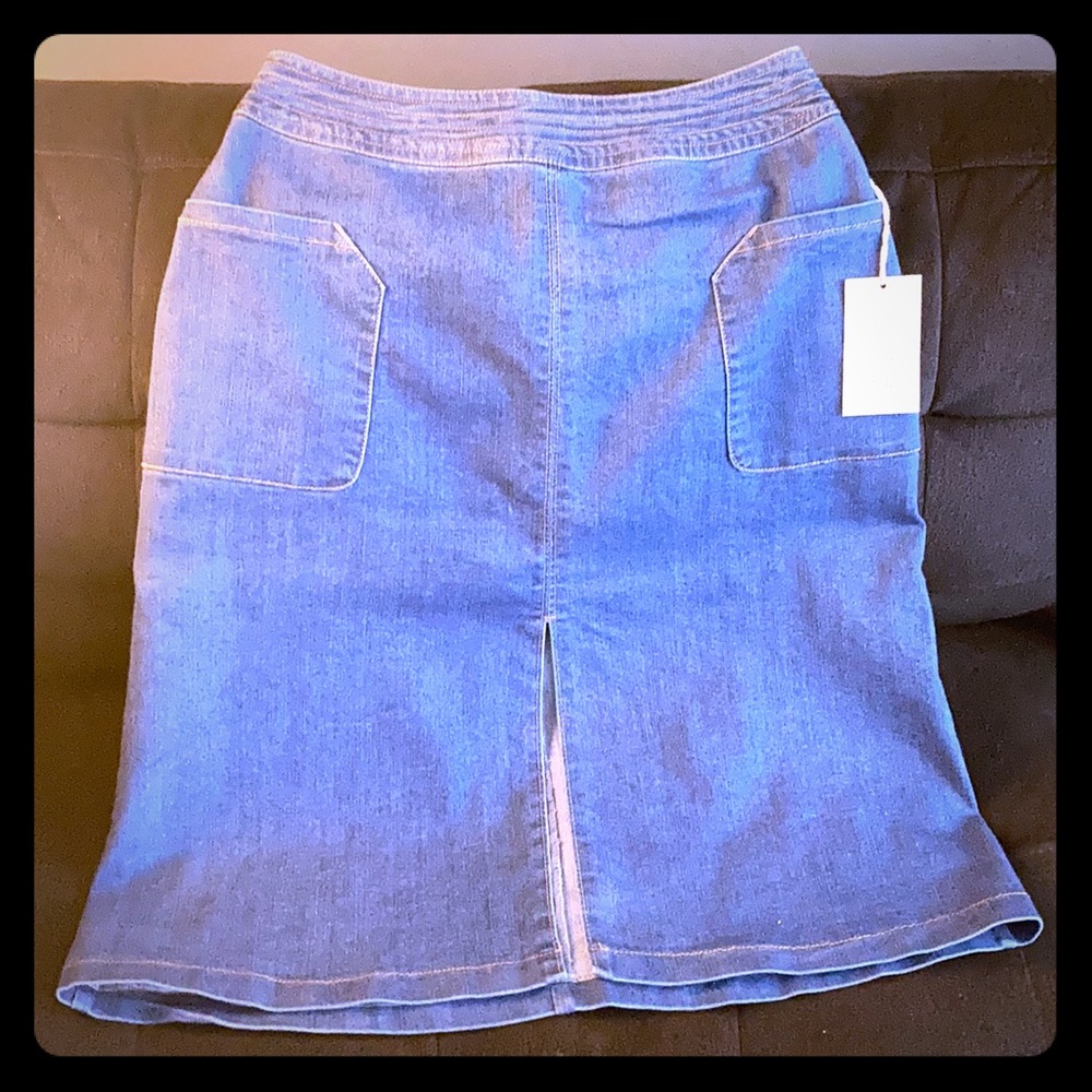 Never worn A-line jean skirt
